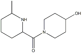 1-[(6-methylpiperidin-2-yl)carbonyl]piperidin-4-ol Struktur