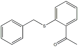 1-[2-(benzylsulfanyl)phenyl]ethan-1-one Struktur