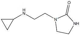 1-[2-(cyclopropylamino)ethyl]imidazolidin-2-one Struktur