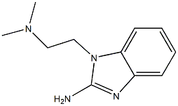 1-[2-(dimethylamino)ethyl]-1H-1,3-benzodiazol-2-amine Struktur