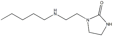 1-[2-(pentylamino)ethyl]imidazolidin-2-one Struktur