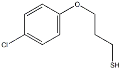 1-chloro-4-(3-sulfanylpropoxy)benzene Struktur