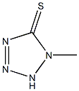 1-methyl-2,5-dihydro-1H-1,2,3,4-tetrazole-5-thione Struktur