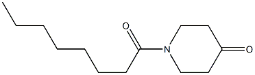 1-octanoylpiperidin-4-one Struktur