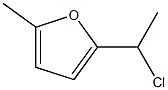 2-(1-chloroethyl)-5-methylfuran Struktur