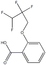 2-(2,2,3,3-tetrafluoropropoxy)benzoic acid Struktur