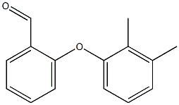 2-(2,3-dimethylphenoxy)benzaldehyde Struktur