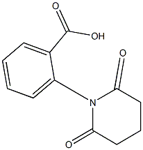 2-(2,6-dioxopiperidin-1-yl)benzoic acid Struktur