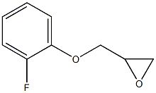 2-(2-fluorophenoxymethyl)oxirane Struktur