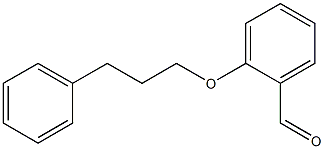 2-(3-phenylpropoxy)benzaldehyde Struktur