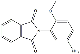 2-(5-amino-2-methoxyphenyl)-1H-isoindole-1,3(2H)-dione Struktur