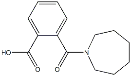 2-(azepan-1-ylcarbonyl)benzoic acid Struktur