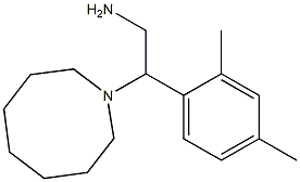 2-(azocan-1-yl)-2-(2,4-dimethylphenyl)ethan-1-amine Struktur