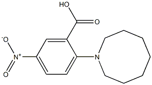 2-(azocan-1-yl)-5-nitrobenzoic acid Struktur