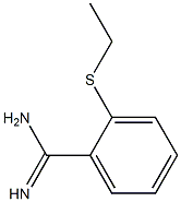 2-(ethylsulfanyl)benzene-1-carboximidamide Struktur