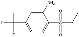 2-(ethylsulfonyl)-5-(trifluoromethyl)aniline Struktur