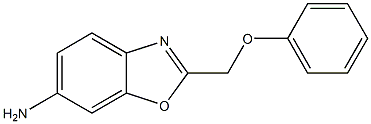 2-(phenoxymethyl)-1,3-benzoxazol-6-amine Struktur