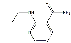 2-(propylamino)pyridine-3-carboxamide Struktur