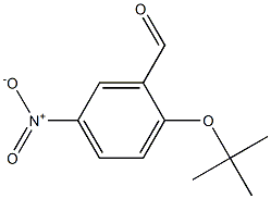 2-(tert-butoxy)-5-nitrobenzaldehyde Struktur