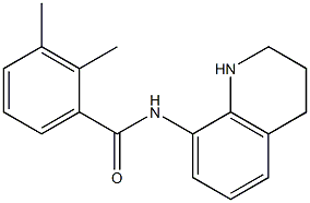 2,3-dimethyl-N-(1,2,3,4-tetrahydroquinolin-8-yl)benzamide Struktur