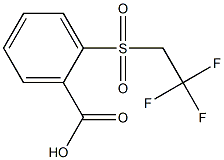 2-[(2,2,2-trifluoroethyl)sulfonyl]benzoic acid Struktur