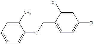 2-[(2,4-dichlorophenyl)methoxy]aniline Struktur