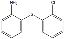 2-[(2-chlorophenyl)sulfanyl]aniline Struktur