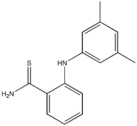 2-[(3,5-dimethylphenyl)amino]benzene-1-carbothioamide Struktur