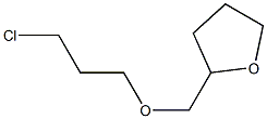 2-[(3-chloropropoxy)methyl]tetrahydrofuran Struktur