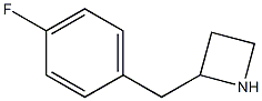 2-[(4-fluorophenyl)methyl]azetidine Struktur