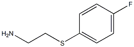 2-[(4-fluorophenyl)thio]ethanamine Struktur