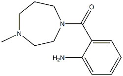 2-[(4-methyl-1,4-diazepan-1-yl)carbonyl]aniline Struktur