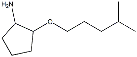 2-[(4-methylpentyl)oxy]cyclopentan-1-amine Struktur