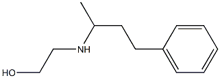 2-[(4-phenylbutan-2-yl)amino]ethan-1-ol Struktur