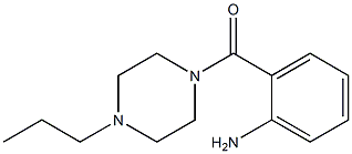 2-[(4-propylpiperazin-1-yl)carbonyl]aniline Struktur