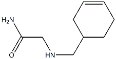 2-[(cyclohex-3-en-1-ylmethyl)amino]acetamide Struktur