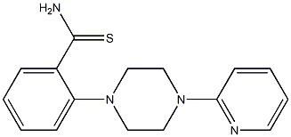 2-[4-(pyridin-2-yl)piperazin-1-yl]benzene-1-carbothioamide Struktur