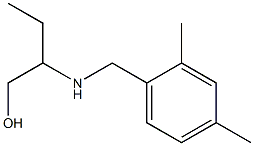 2-{[(2,4-dimethylphenyl)methyl]amino}butan-1-ol Struktur