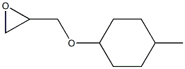 2-{[(4-methylcyclohexyl)oxy]methyl}oxirane Struktur