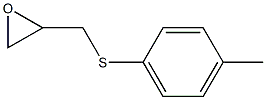 2-{[(4-methylphenyl)sulfanyl]methyl}oxirane Struktur