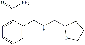 2-{[(oxolan-2-ylmethyl)amino]methyl}benzamide Struktur