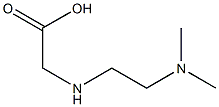 2-{[2-(dimethylamino)ethyl]amino}acetic acid Struktur