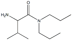 2-amino-3-methyl-N,N-dipropylbutanamide Struktur