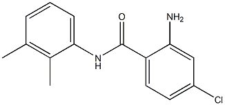 2-amino-4-chloro-N-(2,3-dimethylphenyl)benzamide Struktur