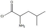 2-amino-4-methylpentanoyl chloride Struktur