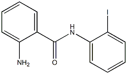 2-amino-N-(2-iodophenyl)benzamide Struktur