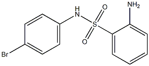 2-amino-N-(4-bromophenyl)benzenesulfonamide Struktur