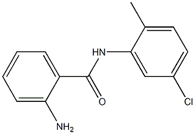 2-amino-N-(5-chloro-2-methylphenyl)benzamide Struktur