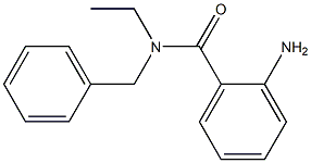 2-amino-N-benzyl-N-ethylbenzamide Struktur