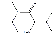 2-amino-N-isopropyl-N,3-dimethylbutanamide Struktur